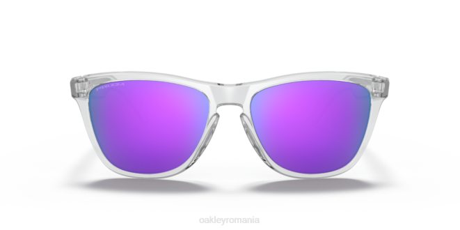 Oakley lentile prizm violet, ramă transparentă lustruită piei de broasca (podenie joasa) ochelari 620J816