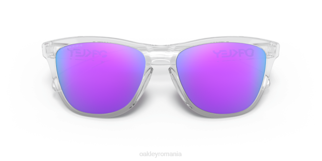 Oakley lentile prizm violet, ramă transparentă lustruită piei de broasca (podenie joasa) ochelari 620J816