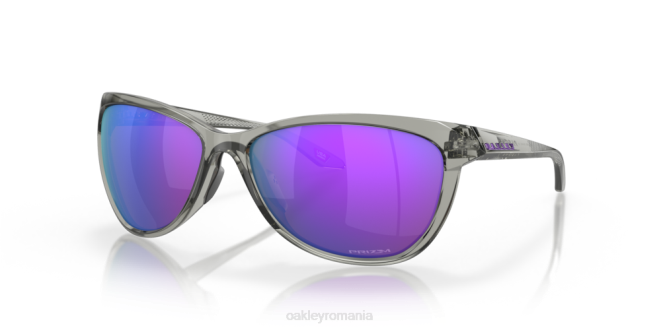 lentile violet prizm, rama cerneala gri