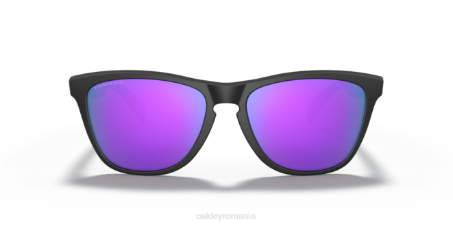 Oakley lentile violete prizm, cadru negru mat piei de broasca (podenie joasa) ochelari 620J815