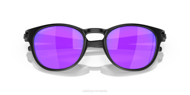 Oakley lentile violete prizm, cadru negru mat zăvor ochelari 620J853
