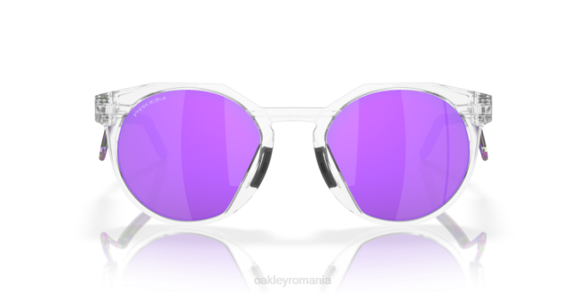 Oakley lentile violete prizm, cadru transparent mat hstn metal ochelari 620J880