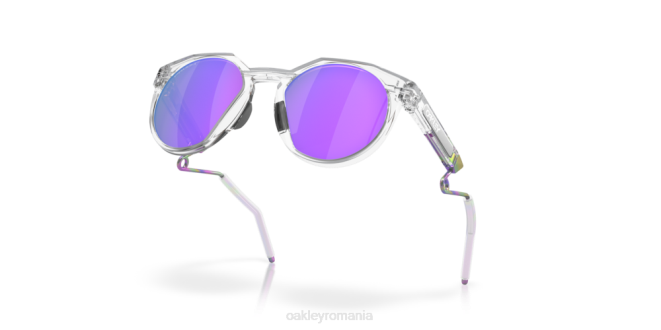 Oakley lentile violete prizm, cadru transparent mat hstn metal ochelari 620J880
