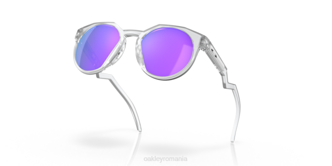 Oakley lentile violete prizm, cadru transparent mat hstn (potrivire cu punte joasă) ochelari 620J1008