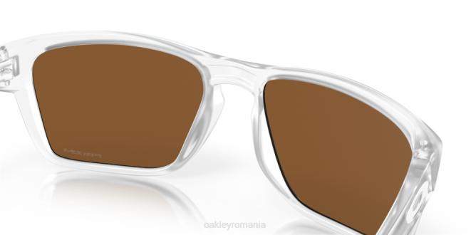 Oakley lentile violete prizm, cadru transparent mat sylas (potrivire cu punte joasă) ochelari 620J965