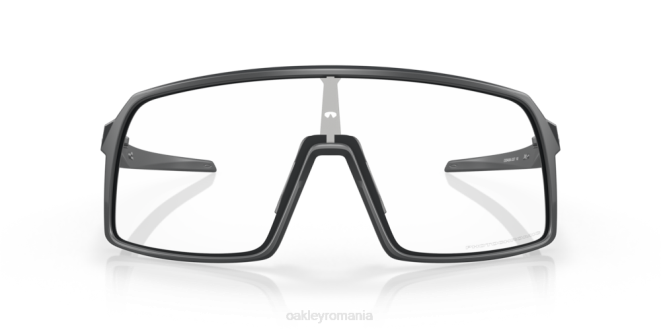 Oakley Lentile fotocromatice cu iridiu clar până la negru, cadru din carbon mat sutro (potrivire cu punte joasă) ochelari 620J475