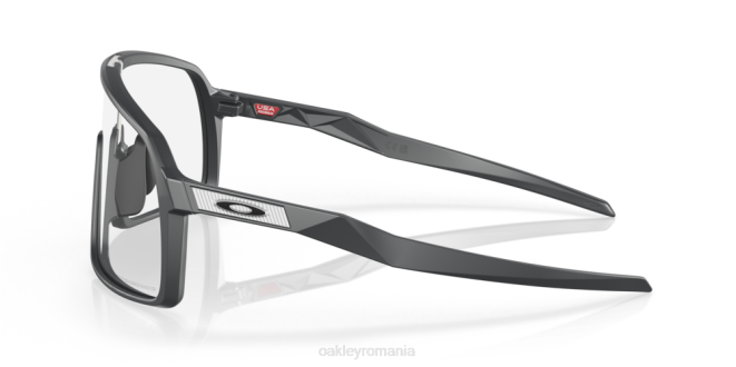 Oakley Lentile fotocromatice cu iridiu clar până la negru, cadru din carbon mat sutro (potrivire cu punte joasă) ochelari 620J475