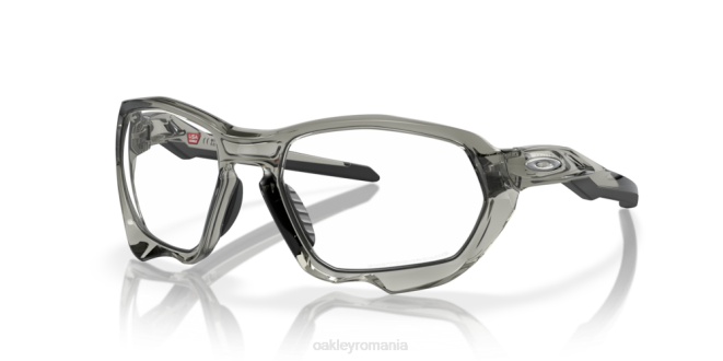 Oakley Lentile fotocromatice cu iridiu clar până la negru, ramă cu cerneală gri plazma (pod de potrivire joasă) ochelari 620J585