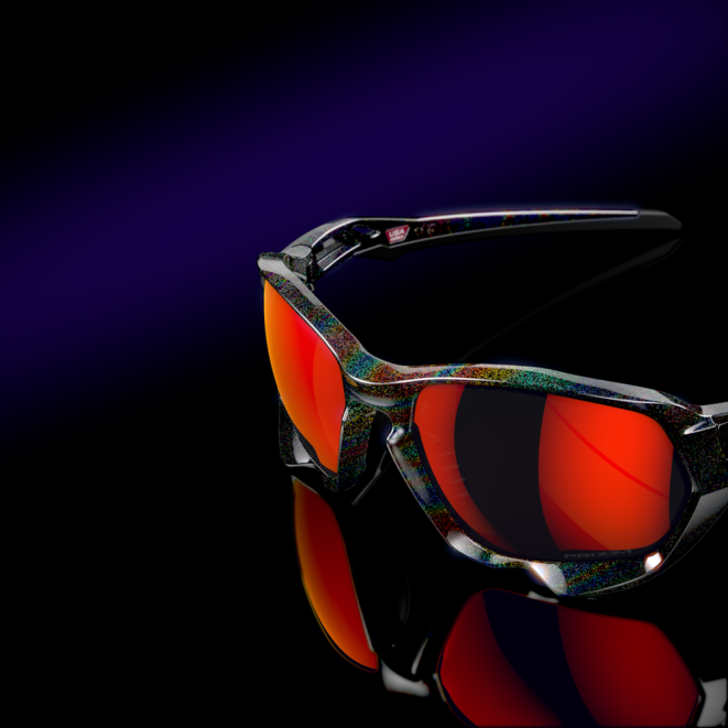 Oakley Lentile gri prizm, cadru negru mat plazma (pod de potrivire joasă) ochelari 620J583