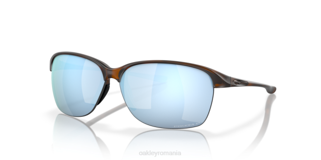 Oakley Lentile polarizate prizm deep water, cadru broasca testoasa maro mat de neoprit ochelari 620J697