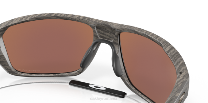 Oakley Lentile polarizate prizm deep water, cadru din lemn colecție de fire de lemn split shot ochelari 620J300