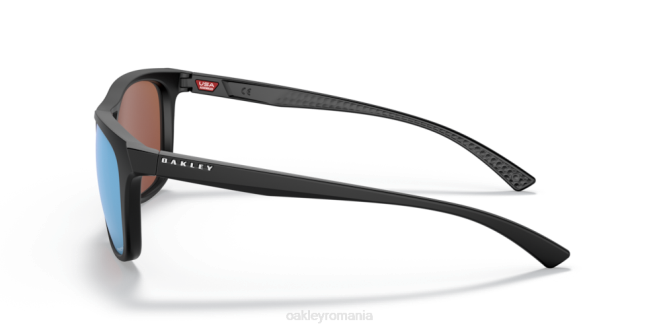 Oakley Lentile polarizate prizm deep water, cadru negru mat linie de conducere ochelari 620J1075