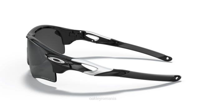 Oakley Lentile polarizate prizm negre, rama neagra lustruita cale de blocare radar (potrivire joasă a podului) ochelari 620J712
