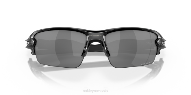 Oakley Lentile polarizate prizm negre, rama neagra lustruita flak 2.0 (podență joasă) ochelari 620J868