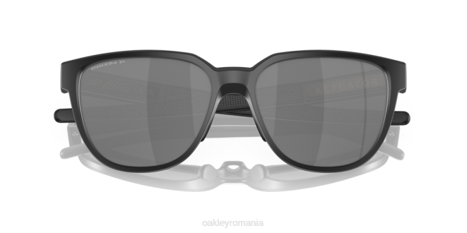 Oakley Lentile polarizate prizm negre, rama neagra mata actuator ochelari 620J831