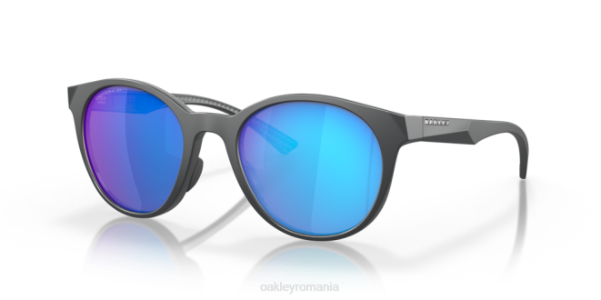 Oakley Lentile polarizate prizm safir, cadru din carbon mat stropi de spumă ochelari 620J1087