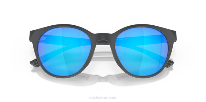 Oakley Lentile polarizate prizm safir, cadru din carbon mat stropi de spumă ochelari 620J1087