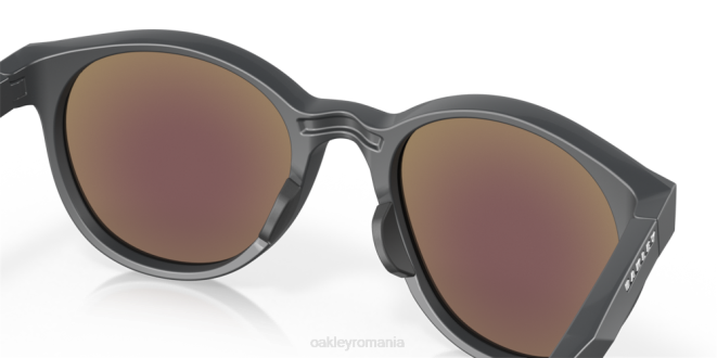 Oakley Lentile polarizate prizm safir, cadru din carbon mat stropi de spumă ochelari 620J1087