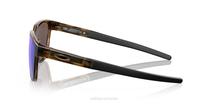 Oakley Lentile polarizate prizm safir, rama broasca testoasa maro actuator (potrivire cu punte joasă) ochelari 620J840