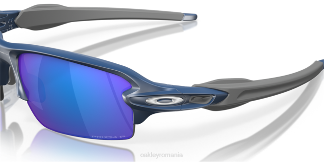 Oakley Lentile polarizate prizm safir, rama poseidon mata flak 2.0 (podență joasă) ochelari 620J875