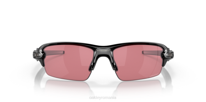 Oakley Lentile prizm dark golf, cadru negru lustruit flak 2.0 (podență joasă) ochelari 620J870