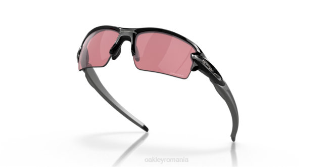 Oakley Lentile prizm dark golf, cadru negru lustruit flak 2.0 (podență joasă) ochelari 620J870