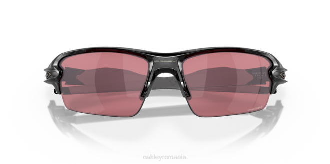 Oakley Lentile prizm dark golf, cadru negru lustruit flak 2.0 (podență joasă) ochelari 620J870