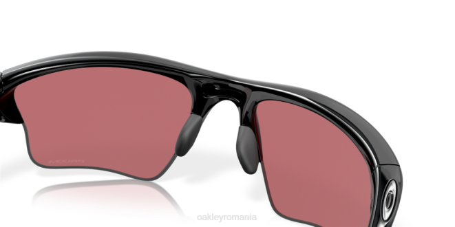Oakley Lentile prizm dark golf, cadru negru lustruit jumătate de jachetă 2.0 xl ochelari 620J417