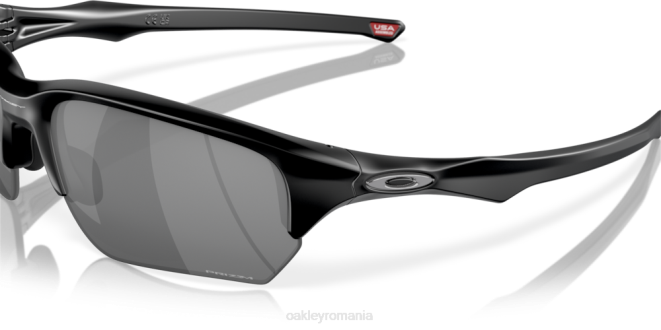 Oakley Lentile prizm negre, cadru negru mat flak beta (potrivire low bridge) ochelari 620J925