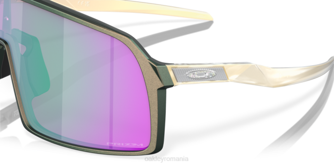Oakley Lentile prizm road jade, rama colorshift verde argintiu mat sutro discover collection ochelari 620J245