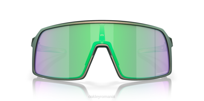 Oakley Lentile prizm road jade, rama colorshift verde argintiu mat sutro (low bridge fit) descoperi colectia ochelari 620J927
