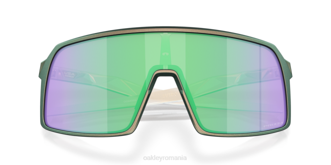 Oakley Lentile prizm road jade, rama colorshift verde argintiu mat sutro (low bridge fit) descoperi colectia ochelari 620J927