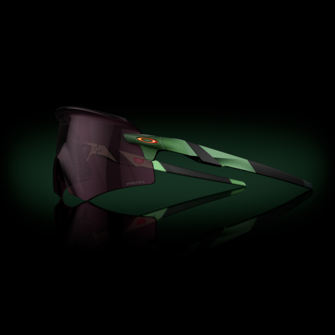 Oakley Lentile prizm road negre, cadru spectru gamma verde codificator ascend colecție ochelari 620J1053