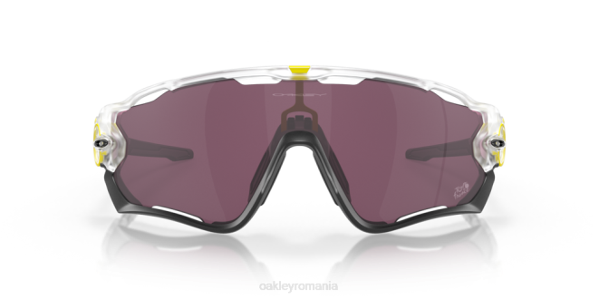 Oakley Lentile prizm road negre, cadru transparent mat 2022 turul Franței jawbreaker ochelari 620J882