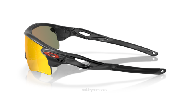 Oakley Lentile prizm ruby, ramă cu cerneală neagră mată cale de blocare radar (potrivire joasă a podului) ochelari 620J706
