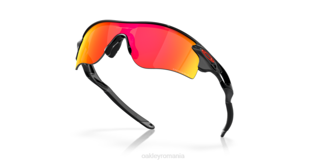 Oakley Lentile prizm ruby, ramă cu cerneală neagră mată cale de blocare radar (potrivire joasă a podului) ochelari 620J706