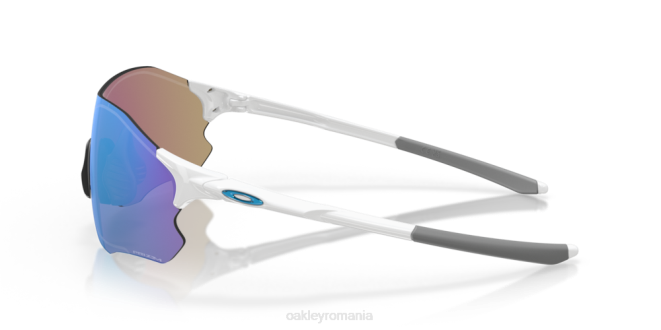 Oakley Lentile prizm safir, cadru alb lustruit calea evzero (potrivire joasă a podului) ochelari 620J888