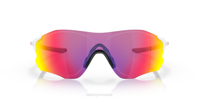 Oakley Lentile rutiere prizm, cadru alb lustruit calea evzero (potrivire joasă a podului) ochelari 620J884