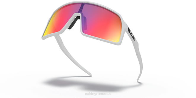 Oakley Lentile rutiere prizm, cadru alb mat sutro (potrivire cu punte joasă) ochelari 620J467