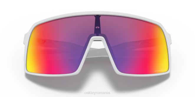 Oakley Lentile rutiere prizm, cadru alb mat sutro (potrivire cu punte joasă) ochelari 620J467