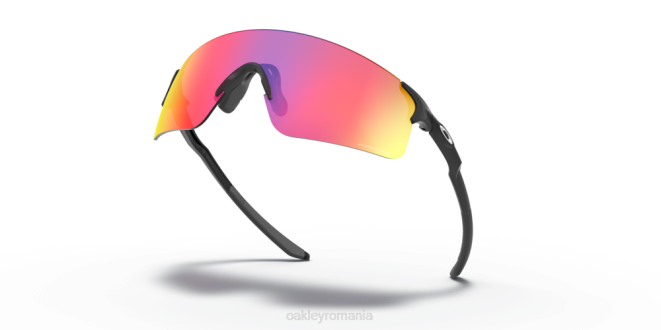 Oakley Lentile rutiere prizm, cadru negru lustruit lame evzero (potrivire cu punte joasă) ochelari 620J977