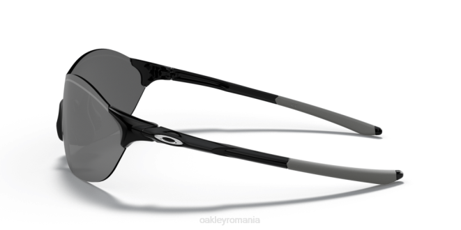 Oakley lentile cu iridiu negru, cadru negru lustruit evzero swift (potrivire cu punte joasă) ochelari 620J931