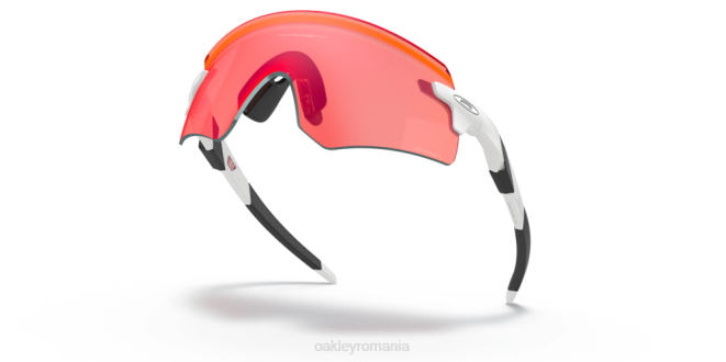 Oakley lentile de câmp prizm, cadru alb lustruit codificator (potrivire cu punte joasă) ochelari 620J1057