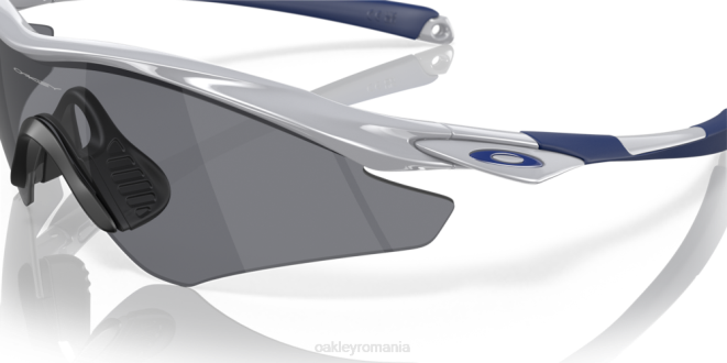Oakley lentile gri, rama de ceata lustruita cadru m2 ochelari 620J733