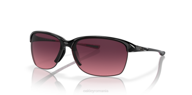 Oakley lentile polarizate cu gradient trandafir, cadru negru lustruit de neoprit ochelari 620J695