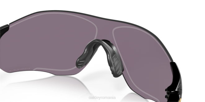 Oakley lentile prizm gri, rama neagra lustruita calea evzero (potrivire joasă a podului) ochelari 620J890