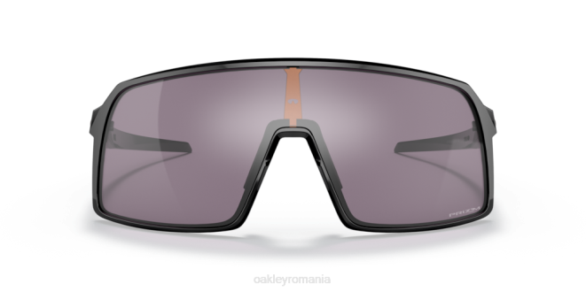 Oakley lentile prizm gri, rama neagra lustruita sutro (potrivire cu punte joasă) ochelari 620J474