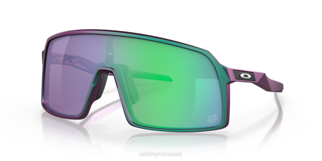Oakley lentile prizm jade, troy lee designs mate purpuriu verde ramă schimbare sutro troy lee designs series ochelari 620J928