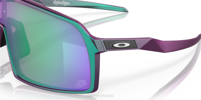 Oakley lentile prizm jade, troy lee designs mate purpuriu verde ramă schimbare sutro troy lee designs series ochelari 620J928