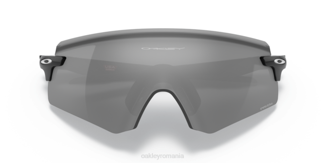 Oakley lentile prizm negre, cadru negru lustruit codificator (potrivire cu punte joasă) ochelari 620J1058